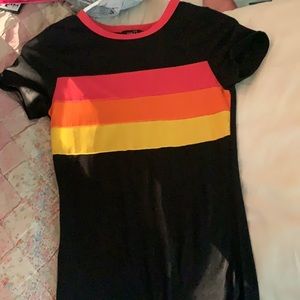 XS Knee Length Rue21 T-Shirt Dress